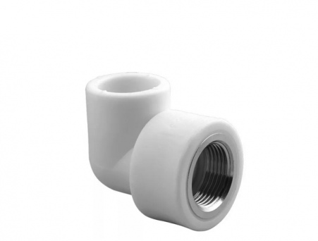 Угольник переходной 90 гр (внутр.-внутр.) 25х20 мм (белый)